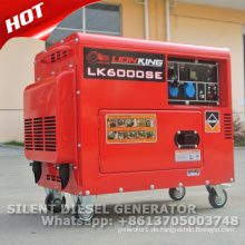 5ww diesel leiser generator set preis mit CE und GS zertifizierung